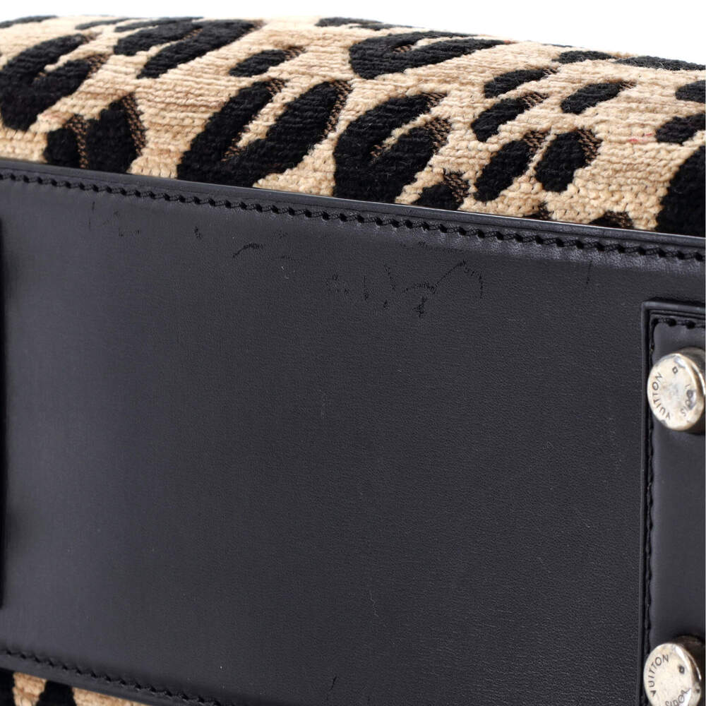 Louis Vuitton Baby Bag Limited Edition Stephen Sprouse Leopard Chenille - Picture 6 of 6